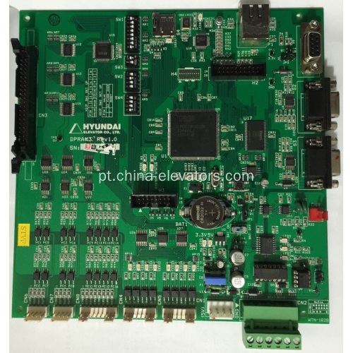 DPRAM3 Rev1.0 Assy PCB para elevadores Hyundai WTN-1828